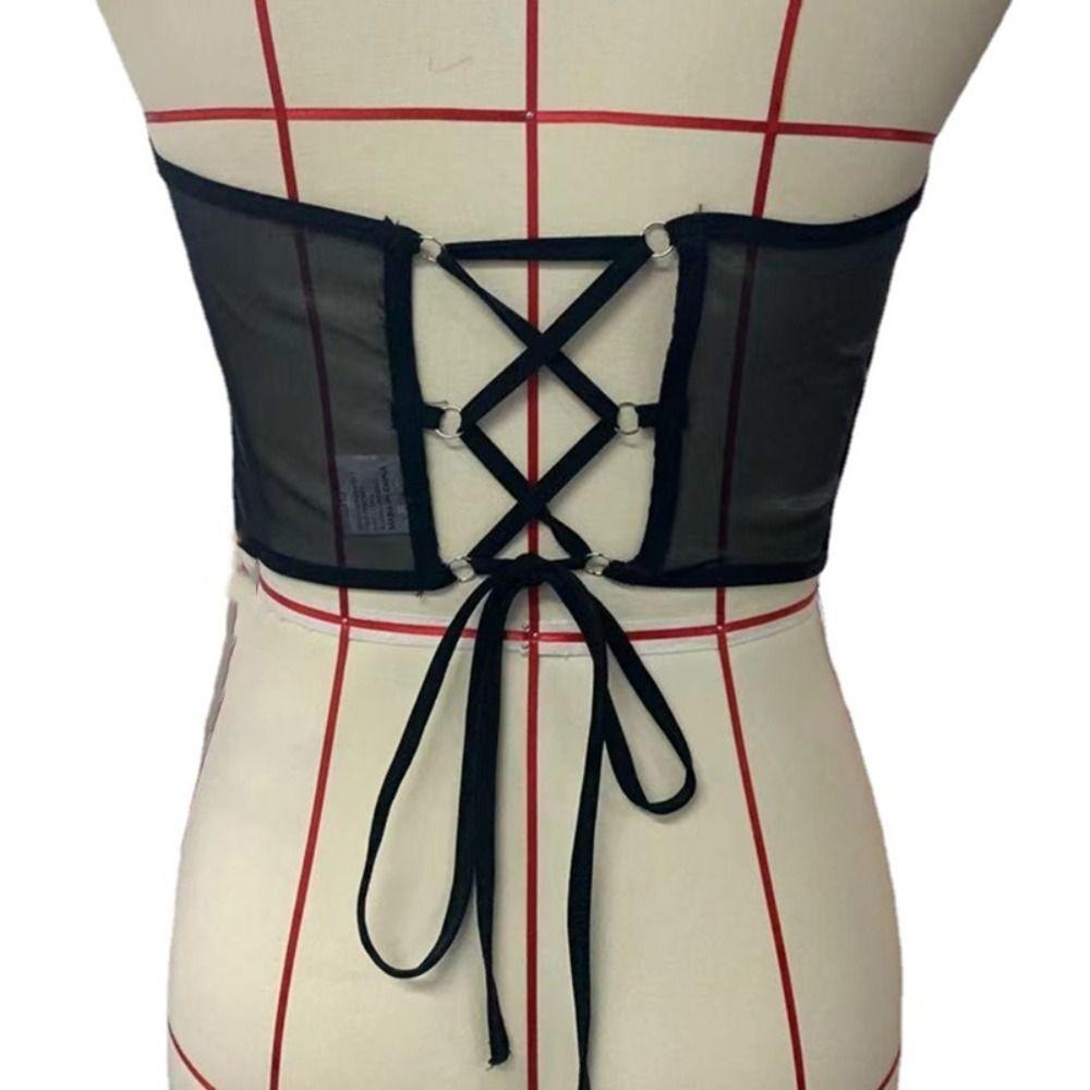 Chain Tummy Control Shapewear Mesh Girdle Body Shaper Waist Trainer Shapewear  Shape Control