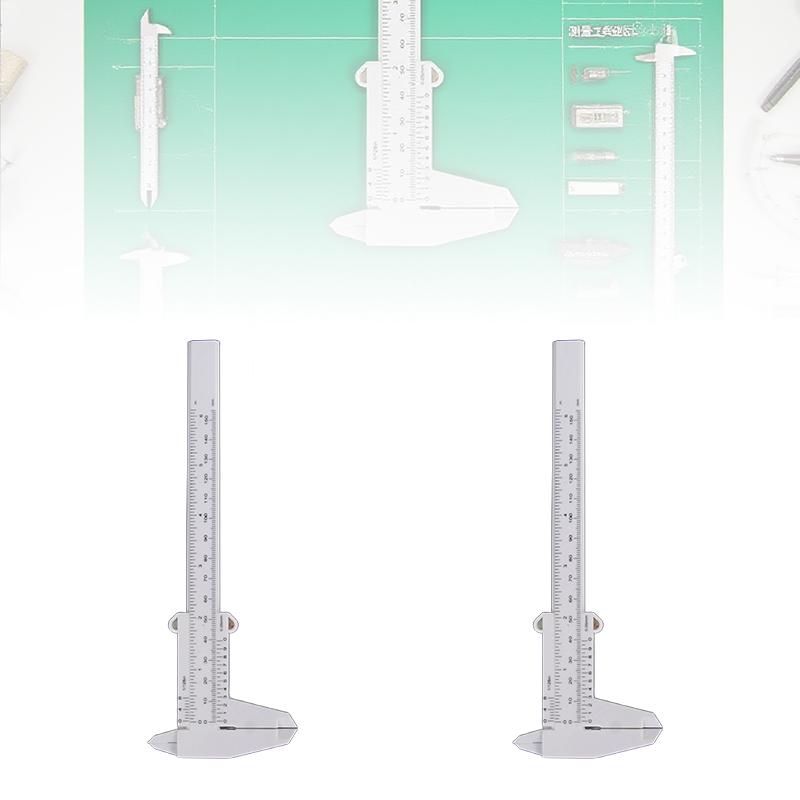 6 palců 150 mm plastové pravítko posuvné měřítko nonier Posuvné měřítko šperků nástroj na měření