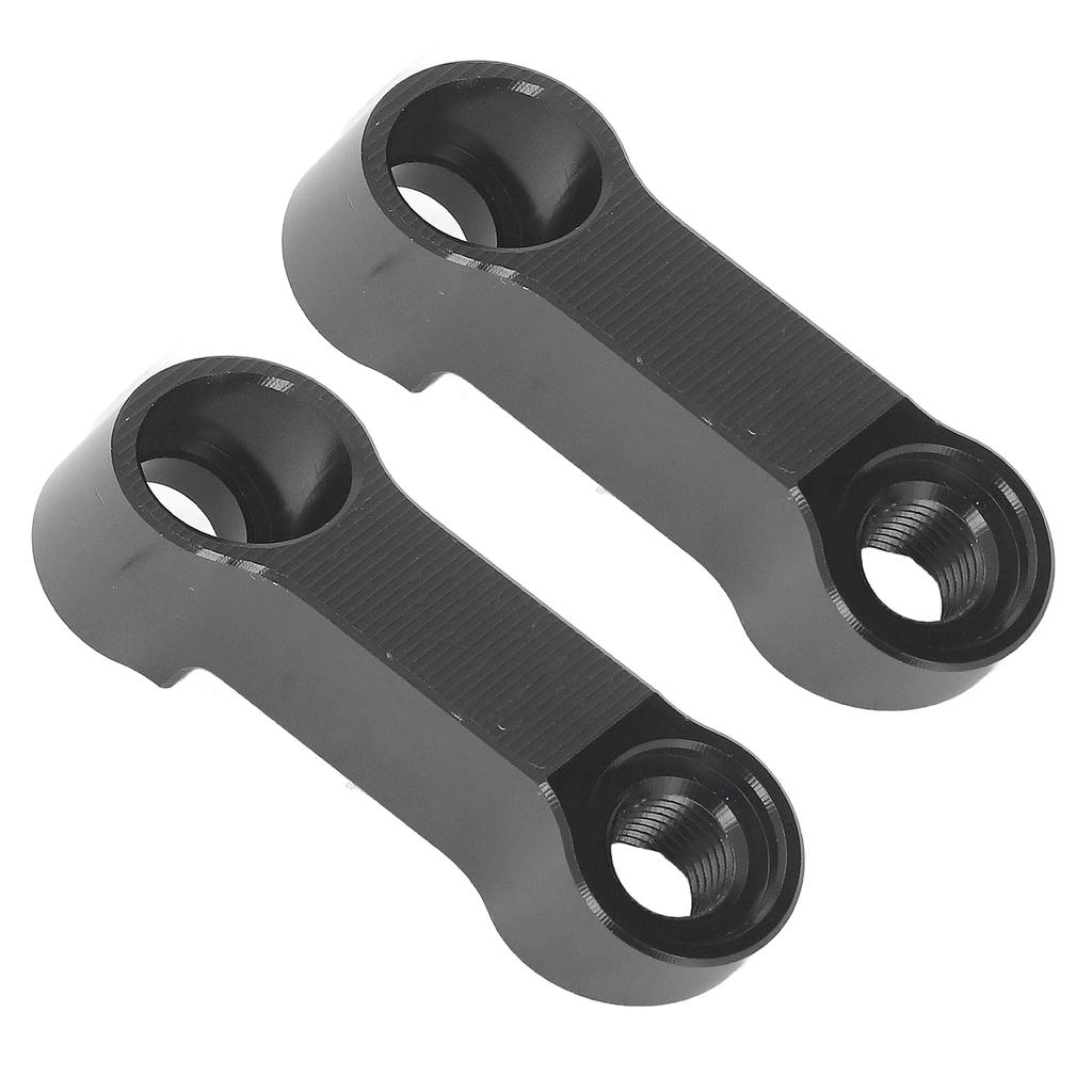 10mm Mirror Risers Extenders Aluminium Alloy Spacers Extension Adapter Kit for F900XR F900R S1000XR S1000R