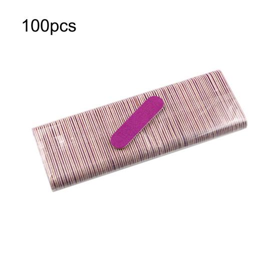 Yousheng 100 Stück Nagelfeilen, doppelseitig, multifunktional, Nagelpflege, Maniküre-Werkzeuge, Nagelkunst-Puffer, Polier- und Schleifwerkzeug für abgestorbene Haut, Nagelzubehör