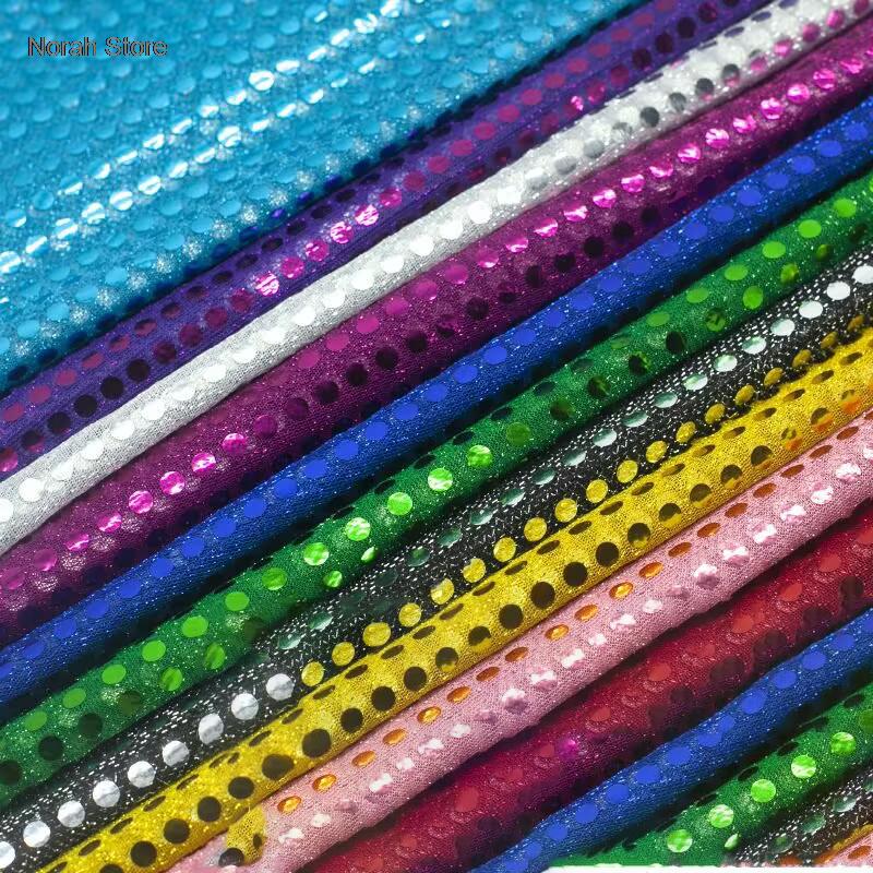 Sequin Fabric Evening Prom Dress By Meters Velvet Reflective Adult's Wedding Dresses Clothes Fabrics Party Special Events