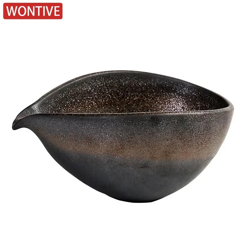 1pc Coarse Pottery Matcha Chawan Tea bowl Accessories Japanese Matcha Mixing Bowl Kitchen Tools Matcha Whisk