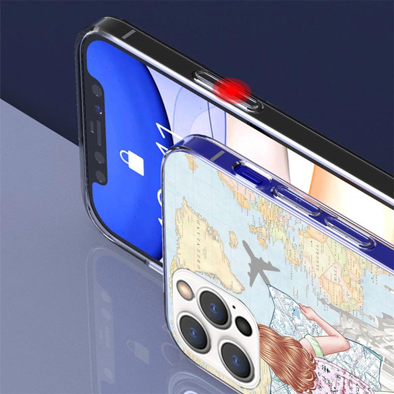 Girls Best Friends Forever BFF Phone Case For iPhone 17 Air 16 15 Pro Max 14 Plus 13 Mini 12 11 Cover 7 8 SE Silicone Shell Prin