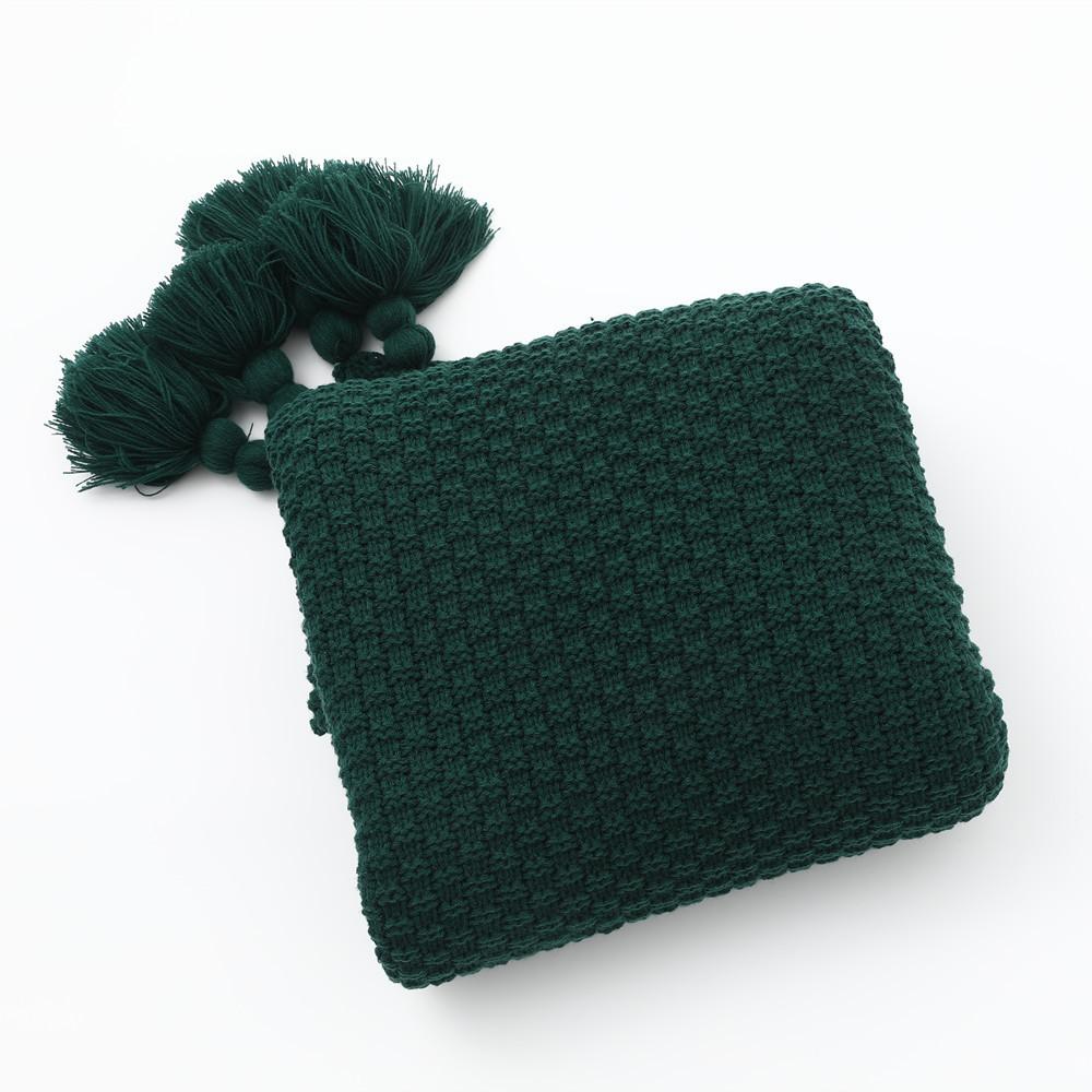 Small Thread Throw Blanket Couch Soft Knitted Sofa Cover Blanket Office Air Conditioning Nap Blanket Cozy Shawl Lounge Bed Blanket For Daily Use