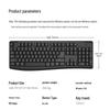 Rapoo X1800PRO Wireless Keyboard and Mouse Set