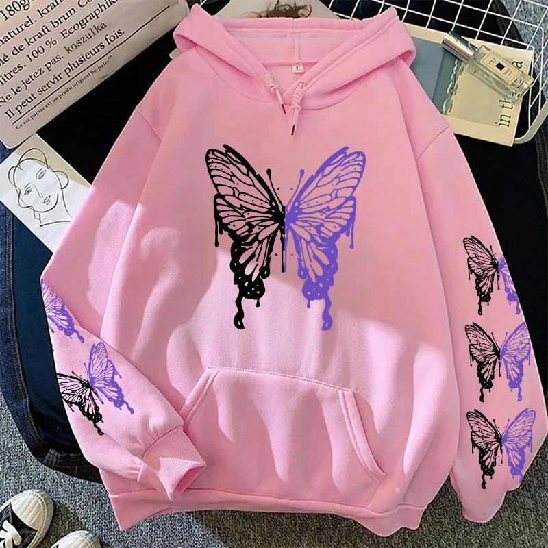 Womens Hoodies Printing Casual Sweatshirts Home Loose Pullover Versatile Tops Y2k 2025 Hot Sales Fashion Sports Jogging Clothing
