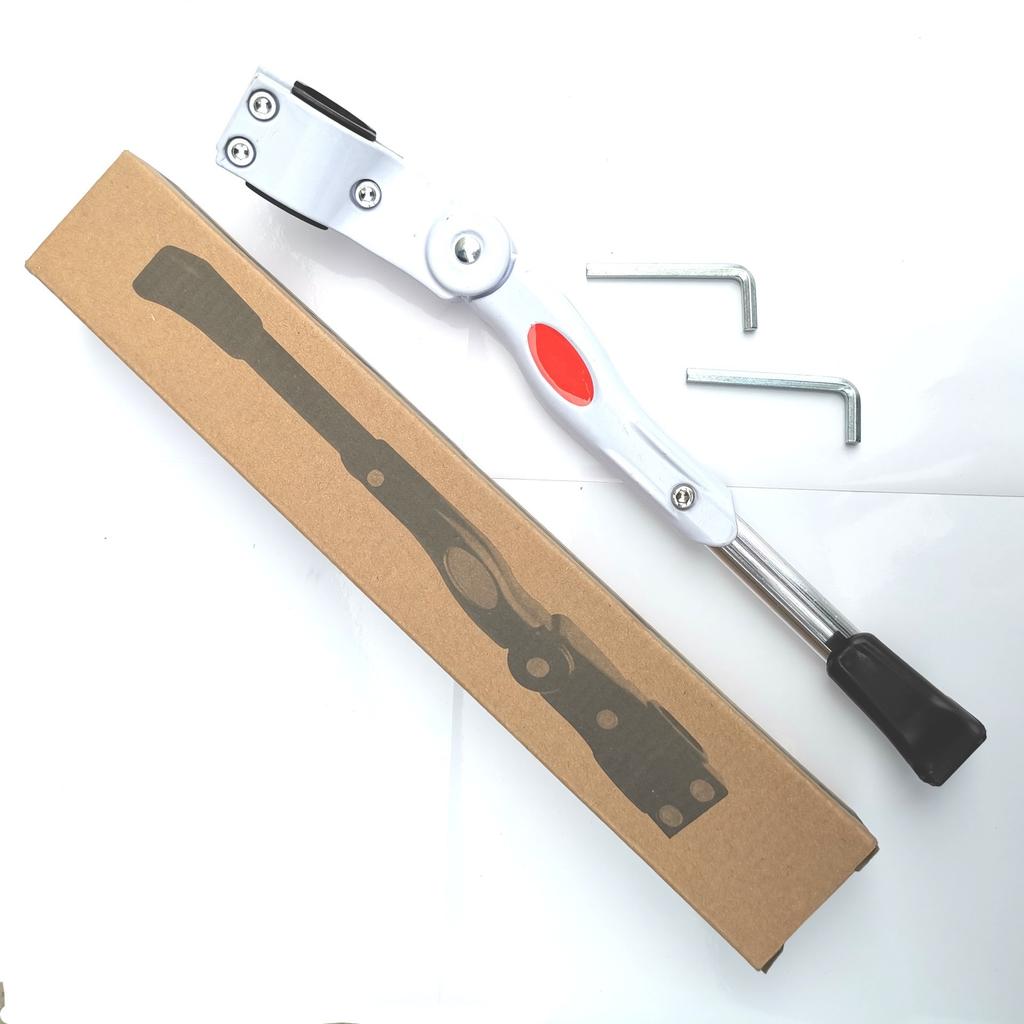 1 STK Aluminiumlegierung Fahrradständer, Fahrrad Hinterradträger Verstellbare Länge, MTB 26 Zoll Fahrrad Seitenständer