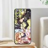 Anime Schwert Art Online SAO Handyhülle für Samsung S23 S22 S21 S20 S10 S8 Note 20 A9 A73 A71 A53 A33 Ultra Plus FE Schwarz