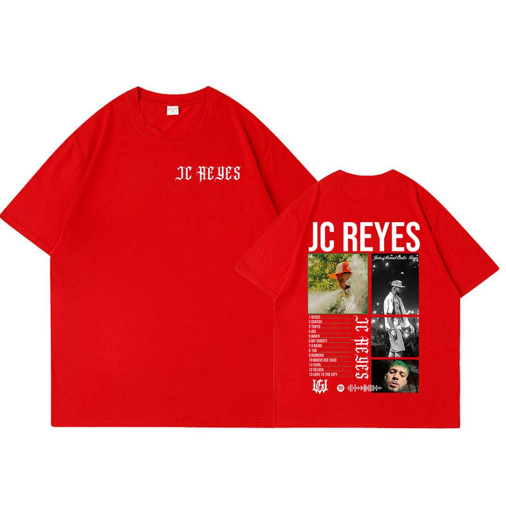 Rapper Jc Reyes Album Tour Graphic T Shirts Unisexs Women Hip Hop Fashion Tshirts 100 Cotton Casual Oversized Tshirt Streetwear S