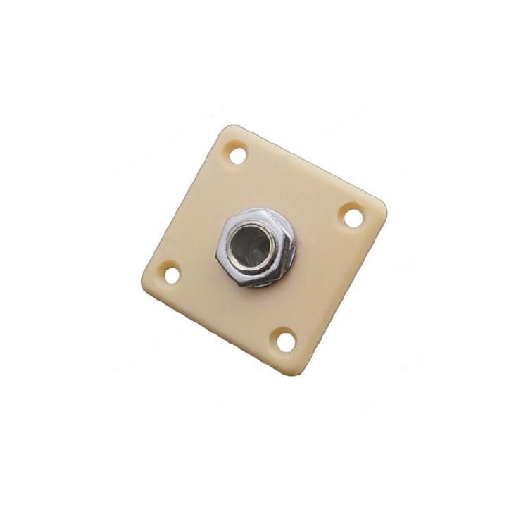 Square Electric Guitar Output Base Plastic Square Cover Guitar Output Socket Seat  Electric Guitar Accessories