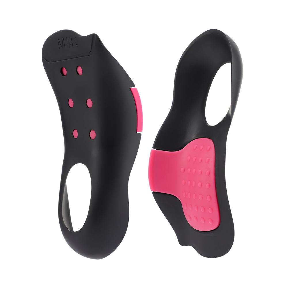 Non-Slip Arch Support Insoles Flat Feet Fallen Arches -2 Pads 1.5/2cm U-Shaped Heel Lock Shock Absorption Plantar Fatigue Relief
