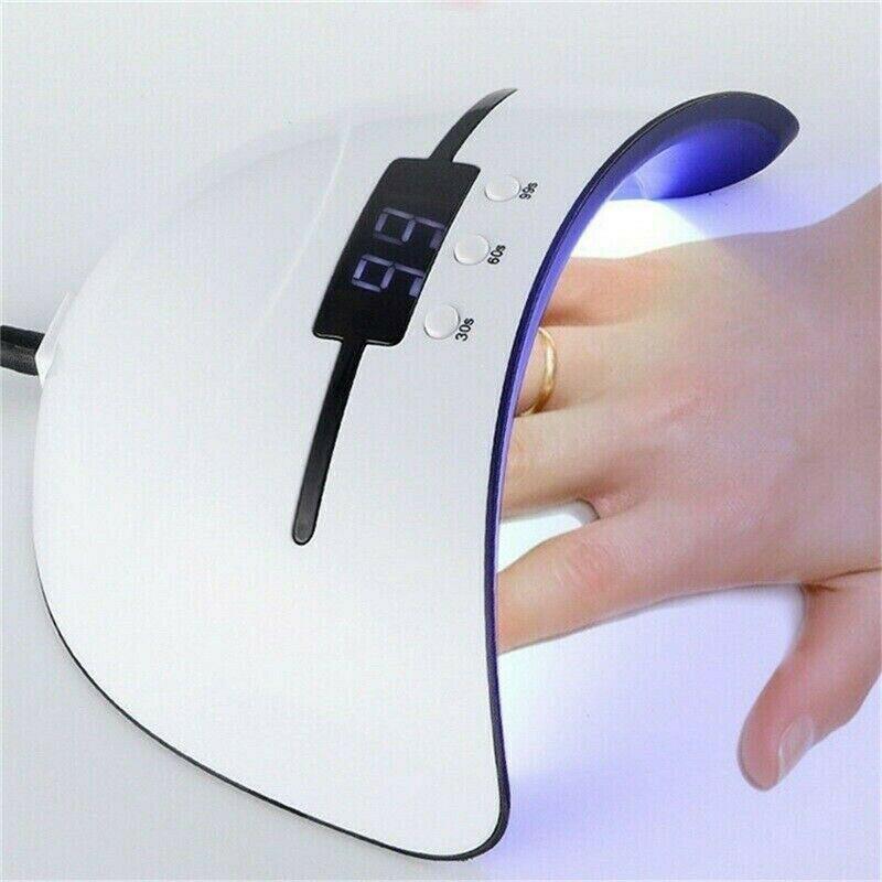 Luxurious 36w Nail Polish Dryer Uv Led Lamp With Advanced Timer For Perfect Manicure
