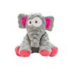 Durable Dog Chew Toy Plush Elephant Shape Soft Stuffed Pet Toy for Puppies and Small Dogs Interactive Play and Teething Relief