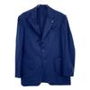 Gabriele Pasini [Excellent Condition/Domestically Authorized] JG16728Q Marzotto Incase Wool 3B Single Breasted Lapel suit setup 48 NavyUsed