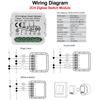 GIRIER Tuya ZigBee 3.0 Switch Module 10A Smart Home DIY Breaker 1 2 3 4 Gang Supports 2 Way Control Works with Alexa Google Home