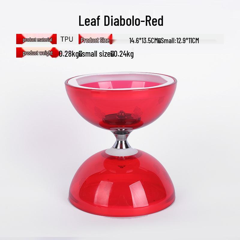 Large Double-Headed Diabolo with Five Bearings for Beginners & All Ages