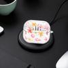 Glamorous Floral Pattern Case For Samsung Galaxy Buds 3 FE 4 Pro 2 Live 2Pro 4Pro 3Pro Clear Earphone Cases Cover With Hook