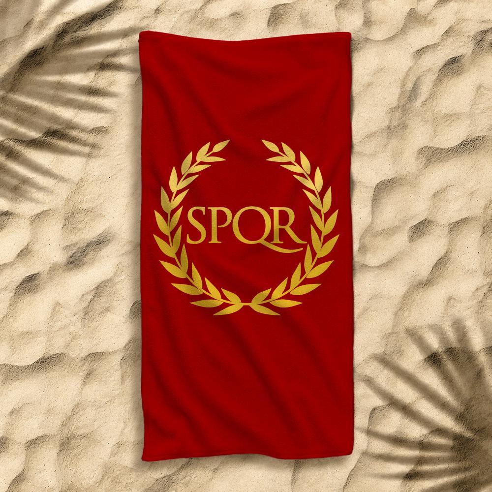 Gold Imperial Eagle Rome Towel Towel Soft Pool Gift For Travel Gym Shower Cool Camping Quick Dry Sports Large Beach Towel