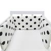 Cotton Baby Anti-Collision Crib Bumper Pad - Removable & Washable, Anti-Pinch Design for Newborns