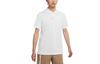 Men's Polo Shirts Men's White Polo Collar Moderate Straight Fit