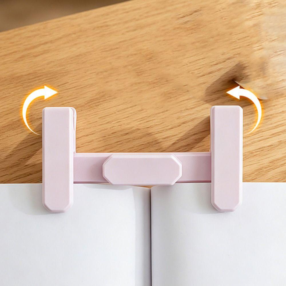 Lightweight Foldable Bookmark Study Reading Stand New Book Support Clamp Reading Tools