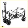 Foldable tourist beach transport trolley 100kg camping trailer