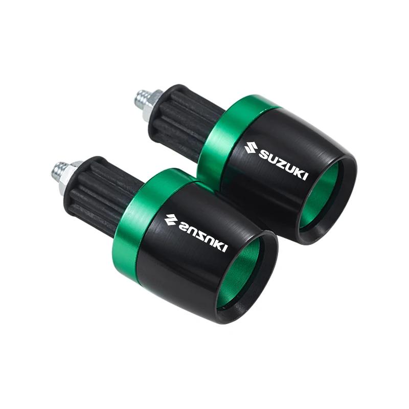 For Suzuki GSXR GSX-R GSX 600 750 1000 GSX-S 125 750 1000 GSR 750 600 400 Suzuki Motorcycle Hand Grips Handle Bar End Cap