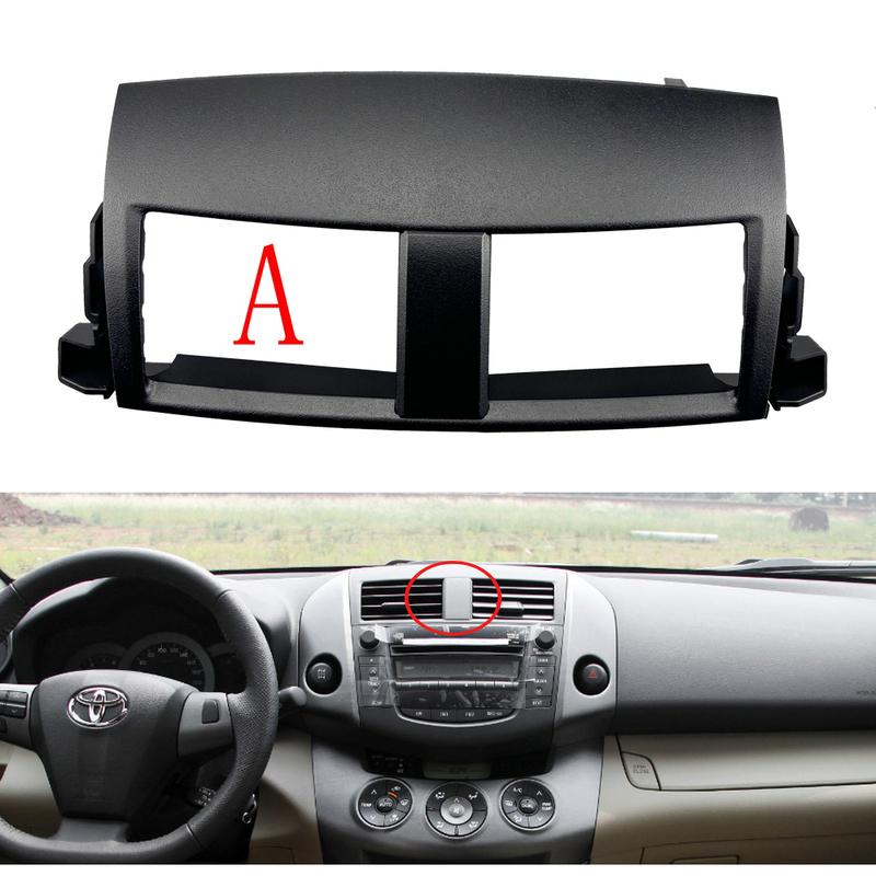 HUIYAN Factory Price Car Dashboard Center Air Vent Outlet Frame for Toyota Rav4 2006-2012 55670-0R010
