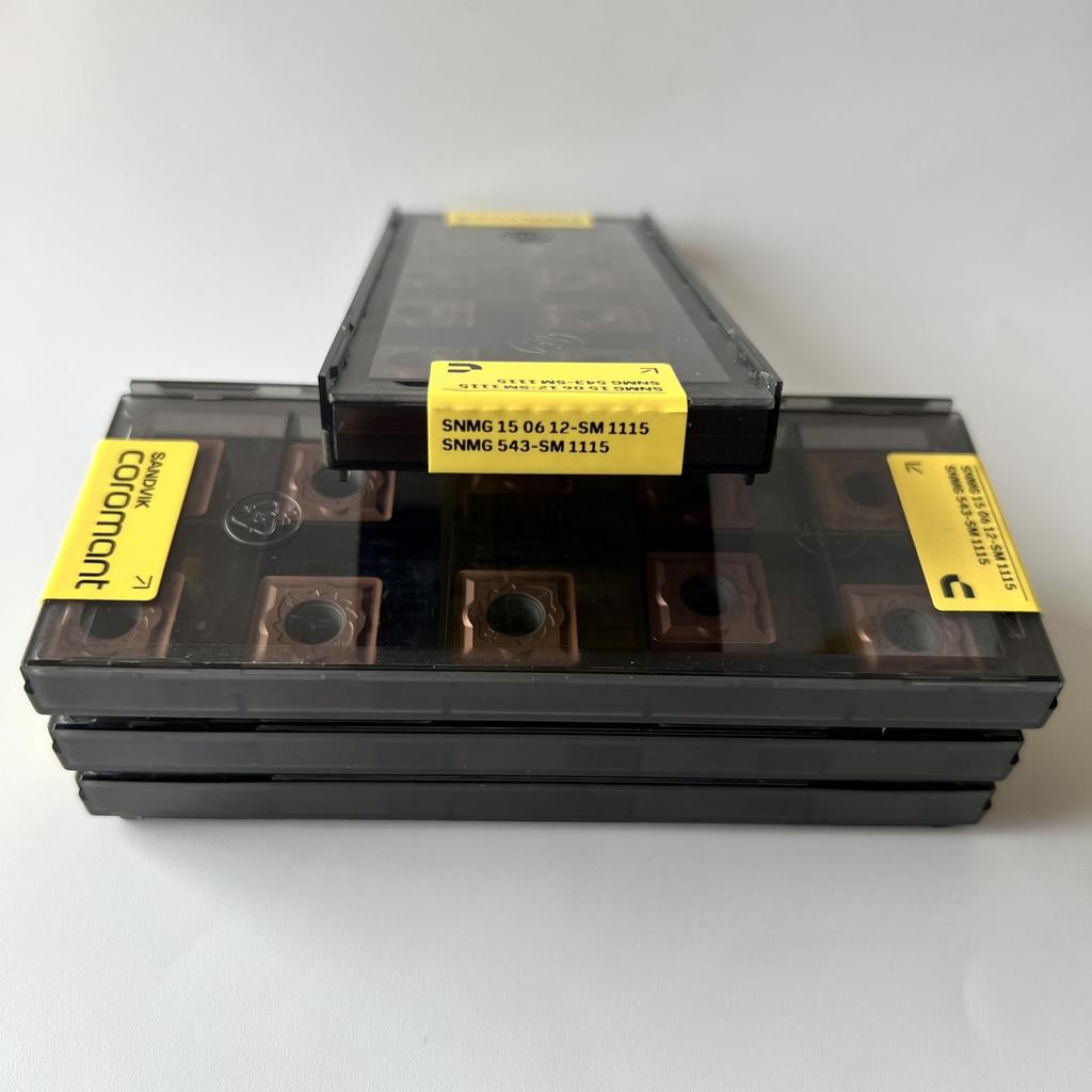 Sandvik / SNMG150612-SM 1115 / Original Swedish Hard Alloy Blade 10 Pcs