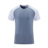 Men's Ice Silk Quick-Dry Crew Neck Sports Tee - Casual, Elastic, Short Sleeve Running Shirt