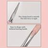 Acrylic Nails Pincher Quick Building Nail Shaping Clip Manicure C Curve Pinching Tool Nail Extension Tweezers Grip for Gel