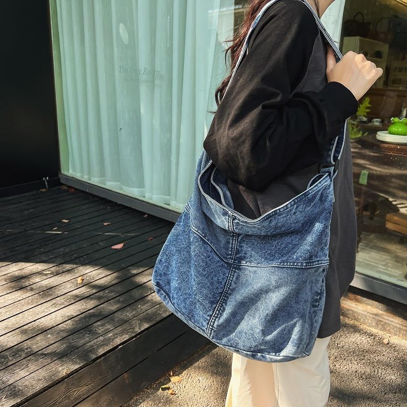 New Casual Denim Bag, Versatile Shoulder Bag