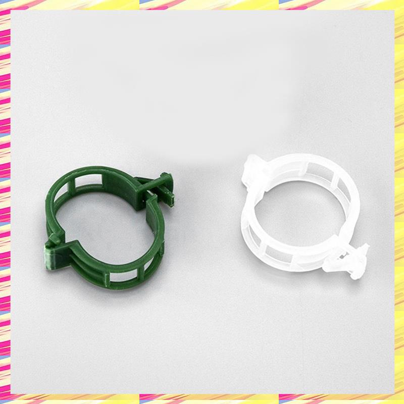 ABJJ 200 PCS Plant Support Clips Reusable Plastic For Vegetable Tomato Garden Supplies,B