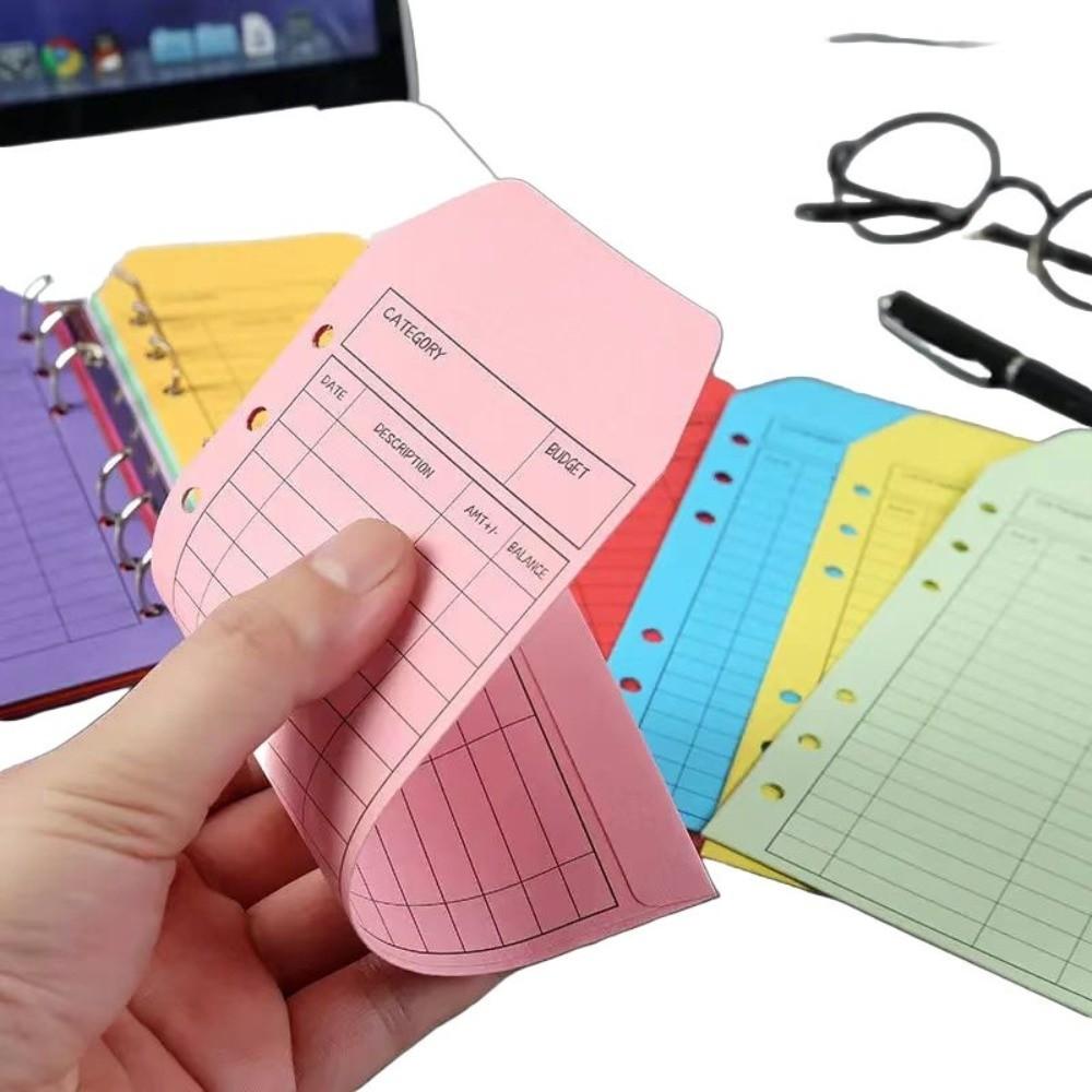12pcs/set Cardstock Cash Envelope Thickened Kraft Paper Envelopes Budget Envelope  Daily Expenses