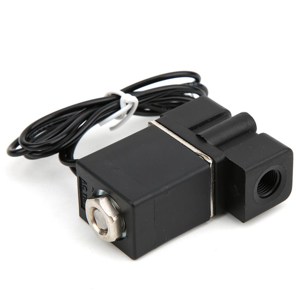 Schnell Ansprechendes Kunststoff Elektrisches Magnetventil 110V 2 Positionen 2 Wege Luft Wasser Öl