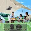 Car Fan, Twin Fan, 2024 New Design, USB Charging Port, 5 Inches, Rear Front