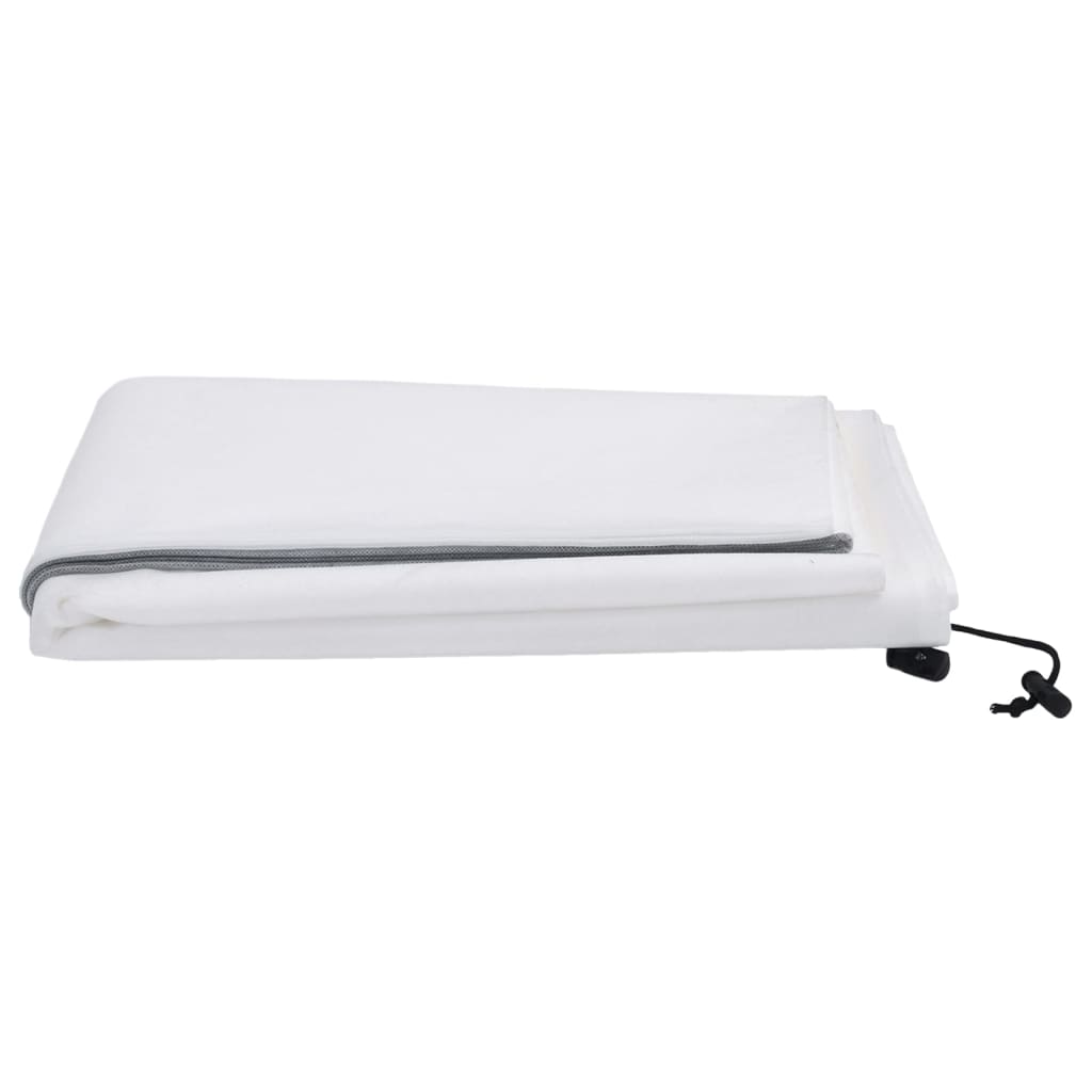 Winter Frost Protection Cover with Zipper 2 pcs 70 g m² 1.2 x 1.8 m