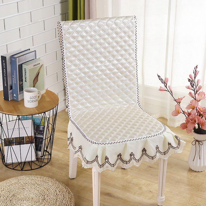 Подушка для стула утолщенный чехол для стула для столовой противоскользящий интегрированный чехол для сиденья стула интегрированный коврик для стульев для столовой 1 chair cover without tablecloth 1150₽