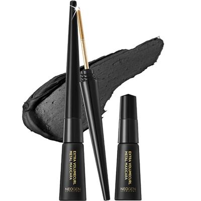 Extra Volume Curl Metal Mascara Main Product & Refill Special Set, Black, 1 Set