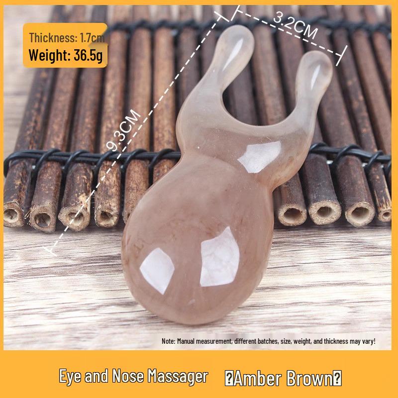 Portable Gua Sha Comb: Face, Jawline, Scalp & Meridian Massage Tool