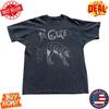 RARE! The Cure Inspired Cat Artwork Vintage Style Unisex Black T-Shirt S-5XL