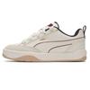 PUMA Park Lifestyle Abrasion Resistant Low top Skateboard Shoes Unisex Ecru 401857-01