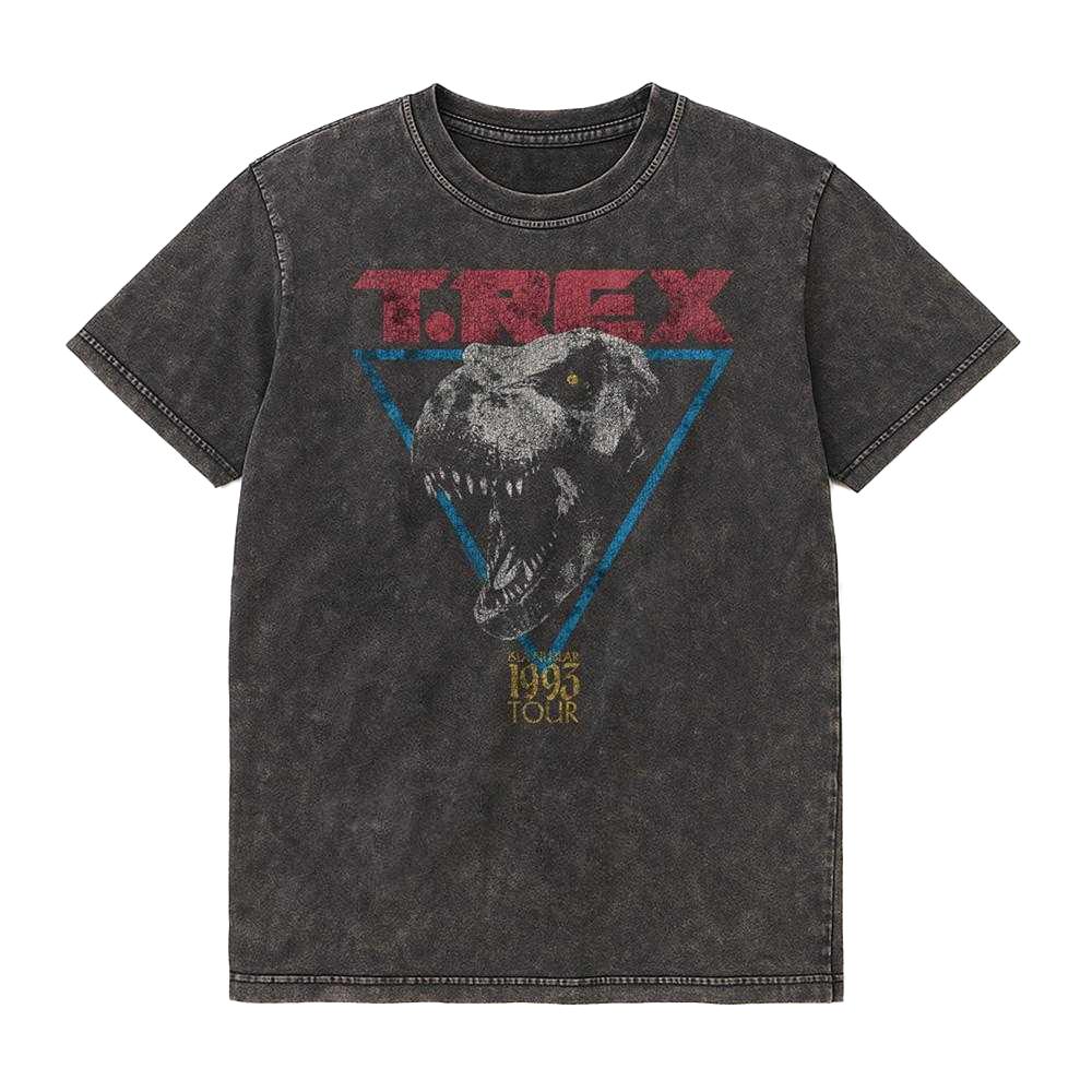 Jurassic Park Unisex Adult Trex Vintage T-Shirt