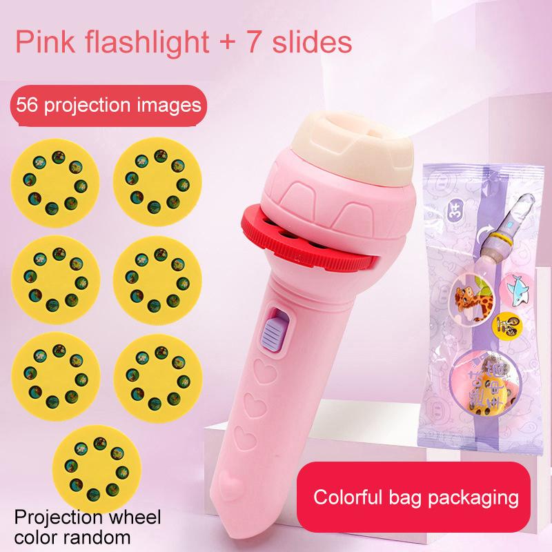 

Проекционный фонарик, Детская развивающая игрушка со слайдами, Слайд-лампа, Ночник-игрушка с изображениями для детей, мальчиков, девочек