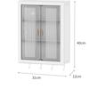 Dustproof Cosmetic Storage Cabinet Simple Storage Rack New Organizer Box