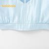Balabala Girls' Satin Baseball Collar Jacket