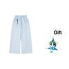 Puma X The Powerpuff Girls All Over Heart Print Loose Fit Wide Leg Casual Pants Women bottoms 63852168