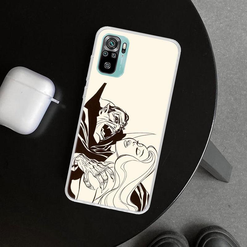 Gothic Vampire Scarlet Art Phone Case Cover for Xiaomi Redmi Note 15 14 13 12 11 Pro Plus 14S 12S 11S 11T 11E 10S 10 Customized