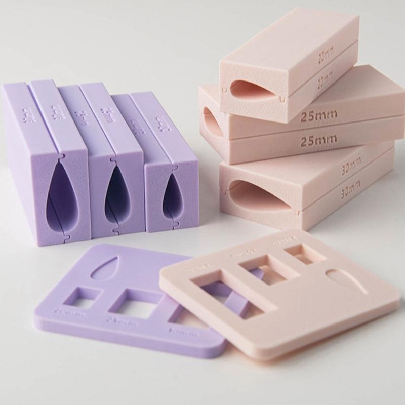 Stampo Rullo Argilla Forma Goccia d'Acqua 3 Misure Strumento per Creare Perline Essenziale per Artigianato di Gioielli Texture Plastica per Artigianato