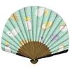 Yamamoto Jin Shoten Rakkwa Yoko Matsumoto Folding Fan (with Fan Case) Mouse